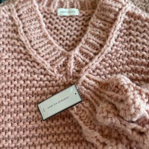 Chunky Knit Pom Sweater